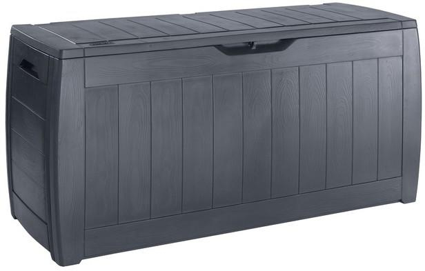 Coffre De Rangement Keter Hollywood – 270L – Dealabs dedans Coffre De Jardin Brico Depot