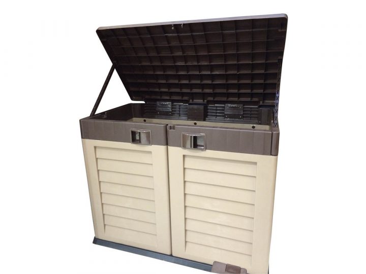 Coffre Jardin "Oregon" – 146 X 87 X 119M – Moka 60016 60669 à Coffre Jardin Leroy Merlin