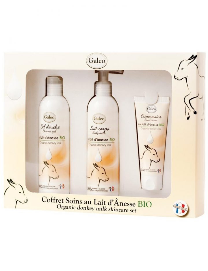 Coffret Soins Au Lait D'ânesse Bio serapportantà Gel Douche Lait D Anesse