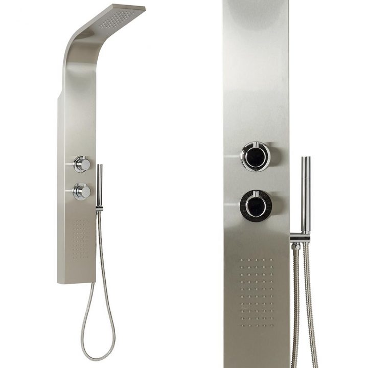 Colonne De Douche Acier encequiconcerne Colone Douche