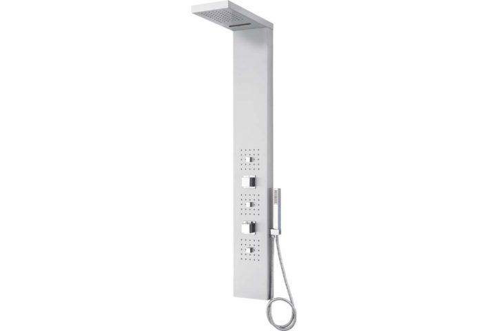 Colonne De Douche Aloha Inox Brossé concernant Colone Douche