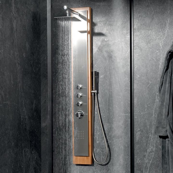 Colonne De Douche Bambou avec Colonne De Douche Bambou