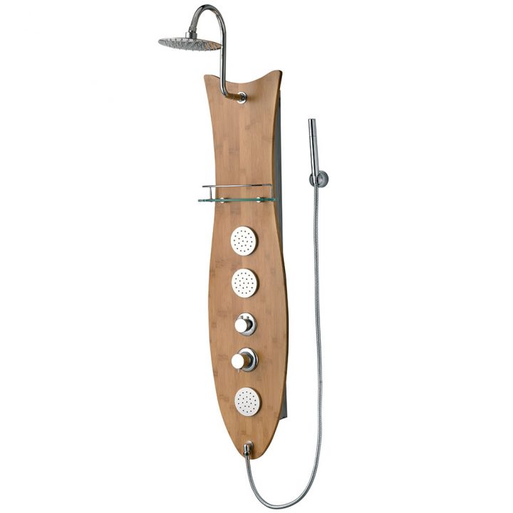Colonne De Douche Bambou concernant Colonne De Douche Bambou