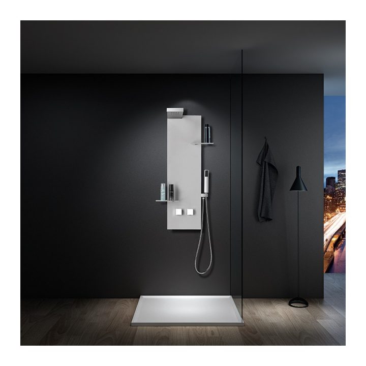 Colonne De Douche Blanche S050W serapportantà Colonne De Douche Blanche