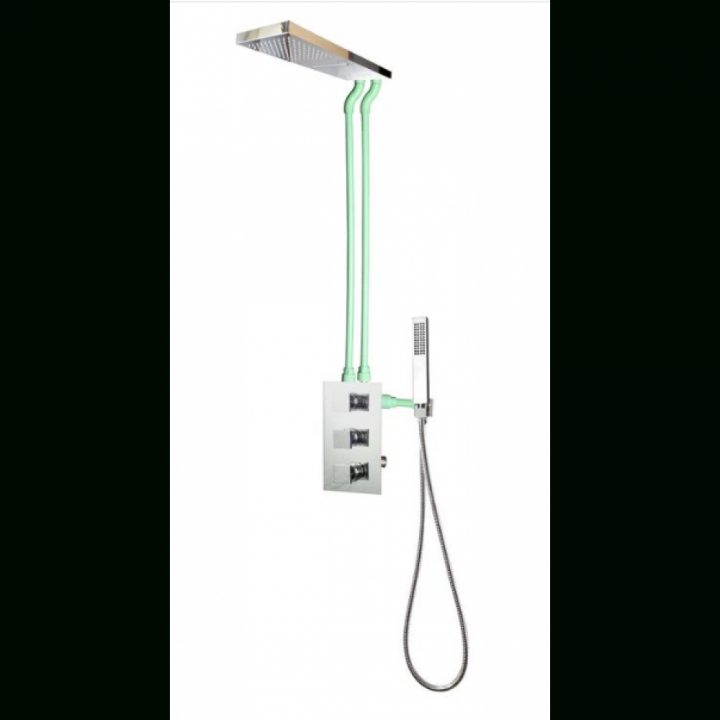 Colonne De Douche Encastrable Murale Et Cascade Avec Mitigeur Tascada  Sarodis Sur Bricozor encequiconcerne Robinetterie Douche Encastrable