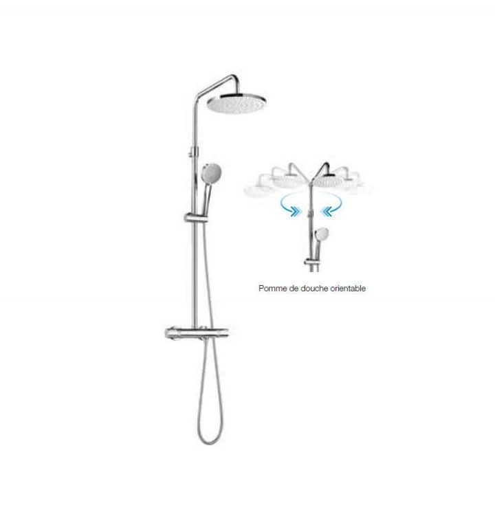 Colonne De Douche Event-T Round Roca destiné Colonne De Douche Roca