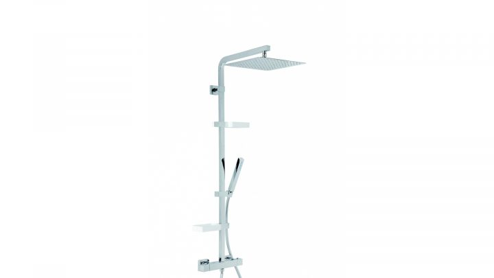 Colonne De Douche Gamme Carré Valentin destiné Colone Douche