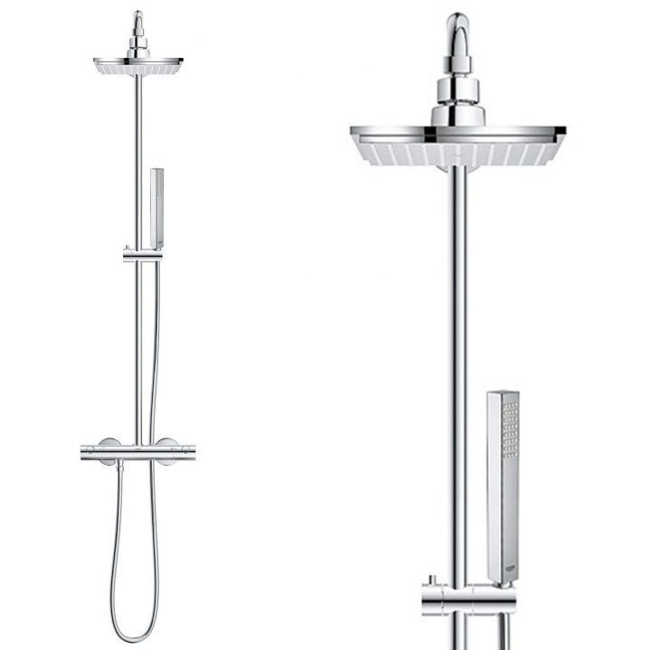 Colonne De Douche Grohe – Cube System – Pompac intérieur Colonne Bain Douche Grohe Colonne De Douche Grohe – Cube System – Pompac intérieur Colonne Bain Douche Grohe