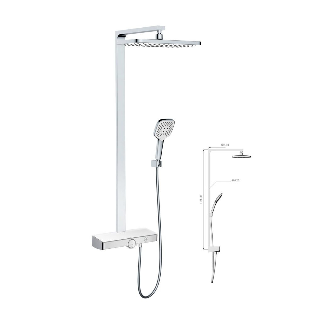 Colonne De Douche Grohe : Une Colonne Particulière ? à Colonne Douche Brico Depot
