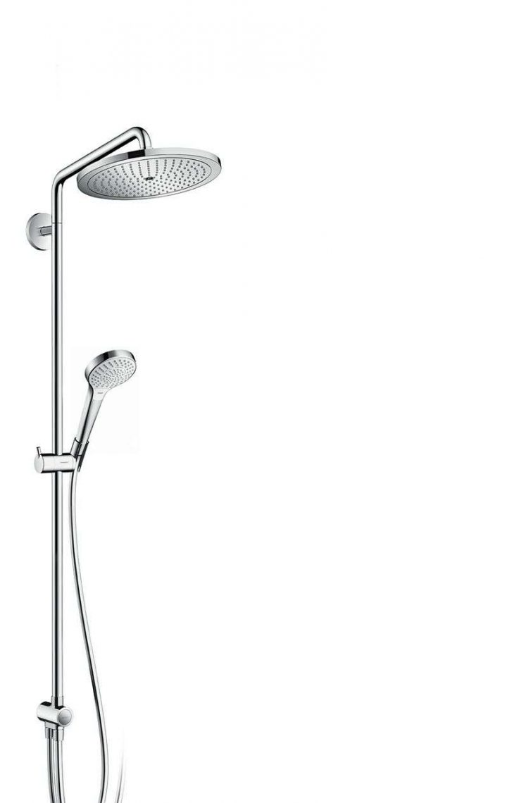 Colonne De Douche Hansgrohe Croma 280 1 Jet Sans Mitigeur tout Colonne De Douche Sans Mitigeur