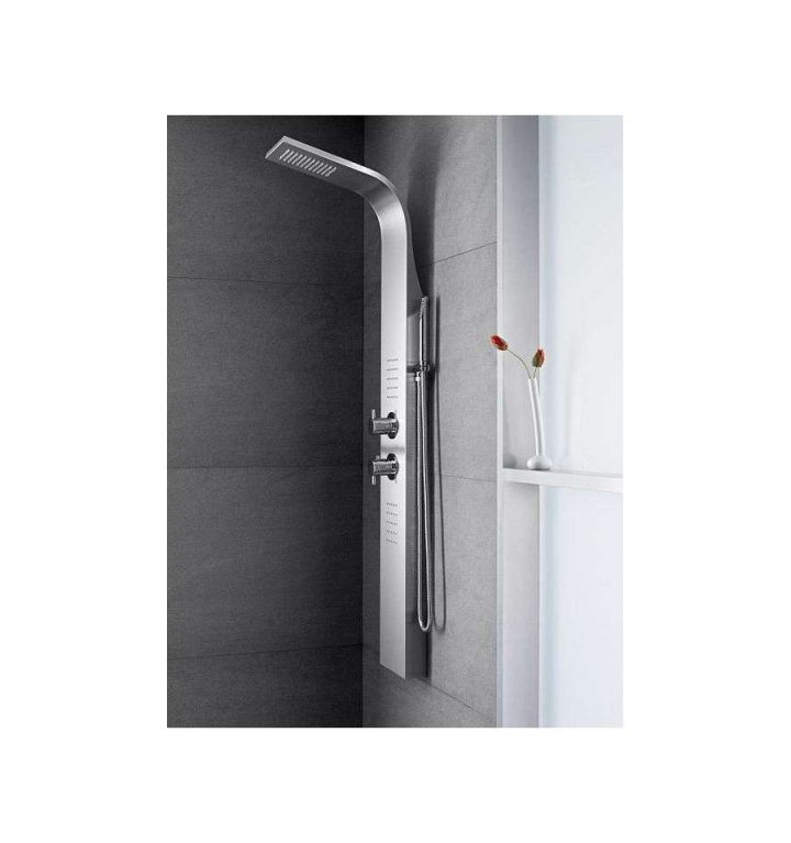 Colonne De Douche Hydromassante Essential 2.0 Roca À Prix tout Colonne De Douche Roca