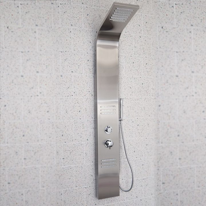 Colonne De Douche Hydromassante Mécanique, Capucine intérieur Colonne De Douche Mecanique