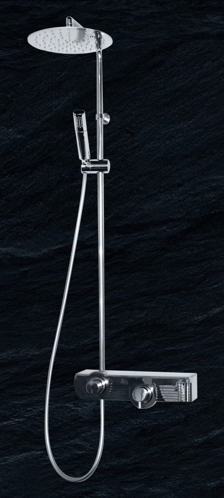 Colonne De Douche Mitigeur Mecanique Jolly Drop Blanche tout Colonne De Douche Mecanique