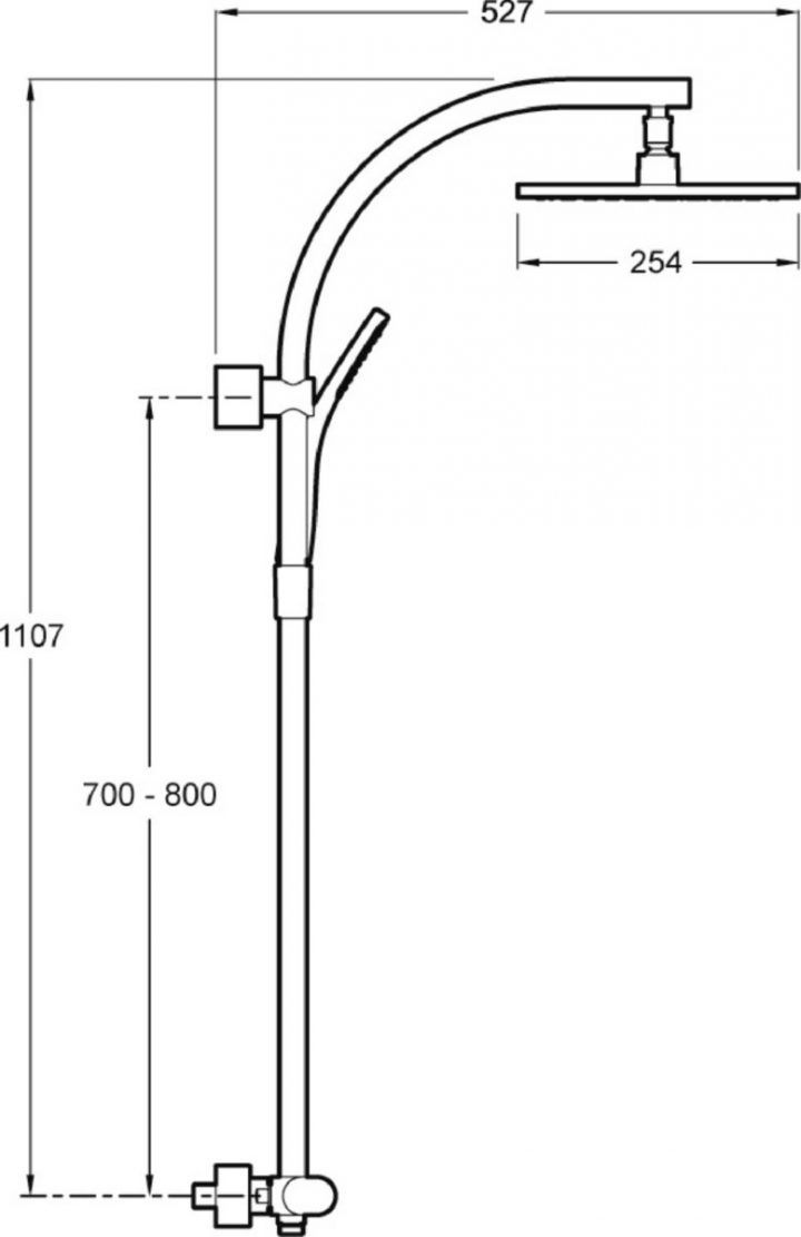 Colonne De Douche Oblo, Avec Mitigeur Thermostatique Et Pomme De Tête Ronde D 250 Mm, Chromé Réf. E11717-Cp pour Colonne De Douche Oblo Colonne De Douche Oblo, Avec Mitigeur Thermostatique Et Pomme De Tête Ronde D 250 Mm, Chromé Réf. E11717-Cp pour Colonne De Douche Oblo
