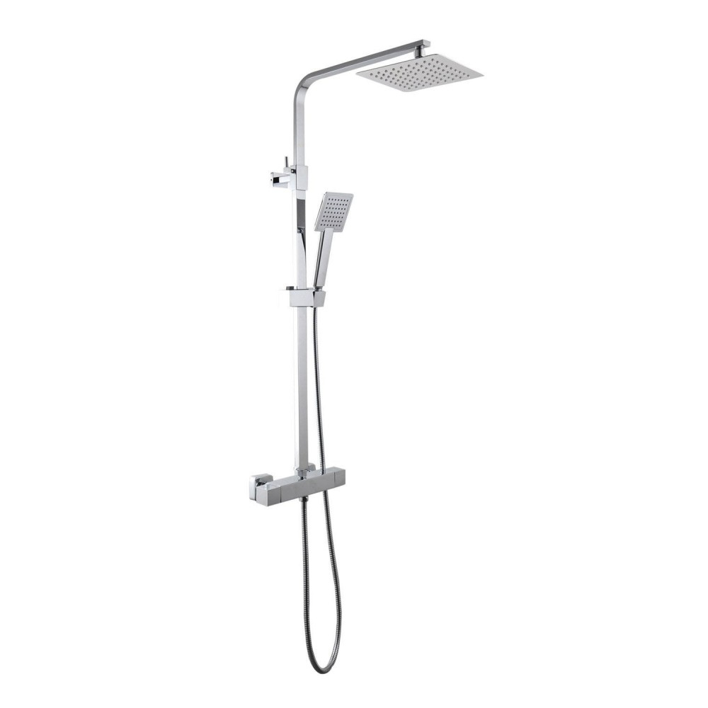 Colonne De Douche Thermostatique Avec Douche De Tête 30X30Cm Diamant30 Sarodis Sur Bricozor avec Colone Douche Colonne De Douche Thermostatique Avec Douche De Tête 30X30Cm Diamant30 Sarodis Sur Bricozor avec Colone Douche