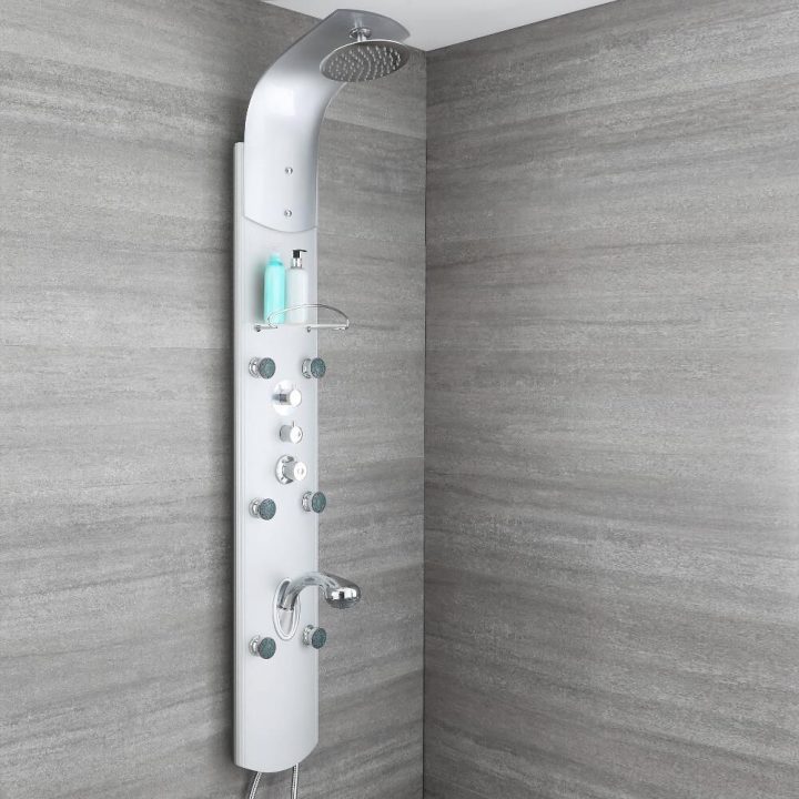 Colonne De Douche Thermostatique Baya tout Colonne De Douche D Angle