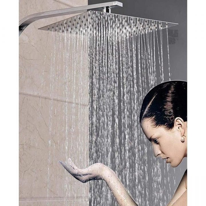 Colonne De Douche Thermostatique Design Tablette Kit De concernant Colonne De Douche Pour Baignoire