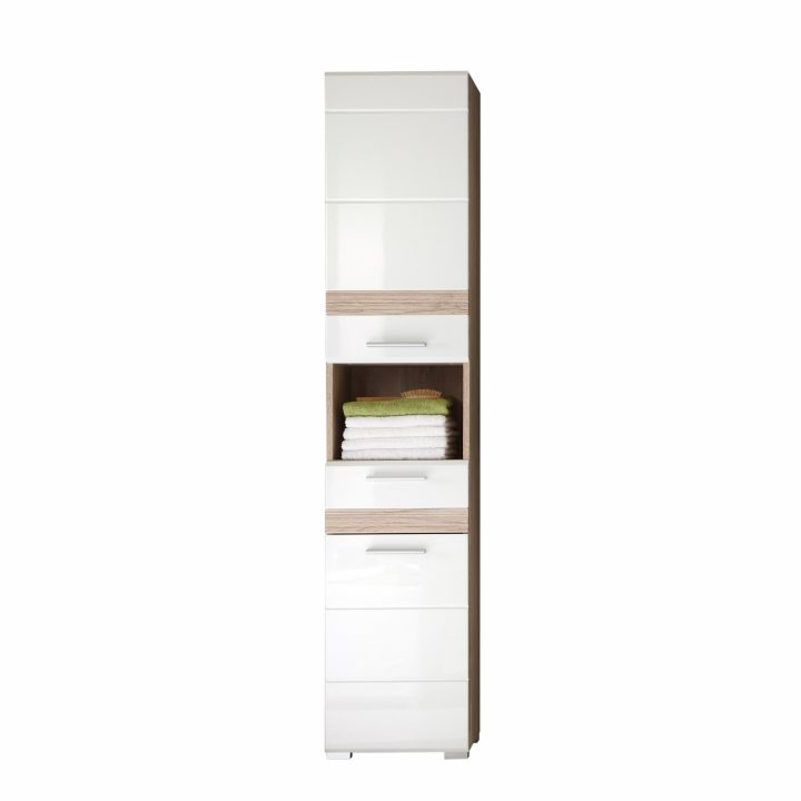 Colonne De Rangement Pour Salle De Bain Design 182 Cm encequiconcerne Colonne Salle De Bain