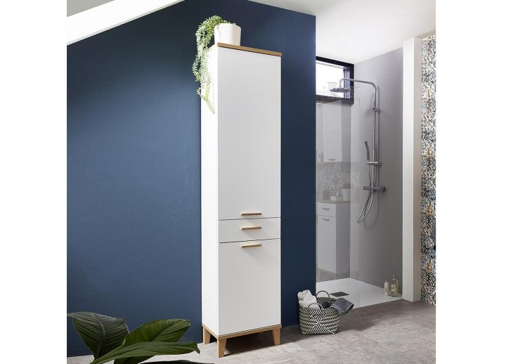 Colonne De Salle De Bain Scandinave Blanche Et Chêne Pour avec Colonne Salle De Bain Blanc Laqué Colonne De Salle De Bain Scandinave Blanche Et Chêne Pour avec Colonne Salle De Bain Blanc Laqué