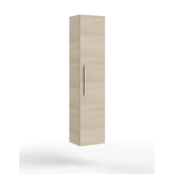 Colonne De Salle De Bains Pallas Chêne Clair concernant Colonne Salle De Bain Suspendu