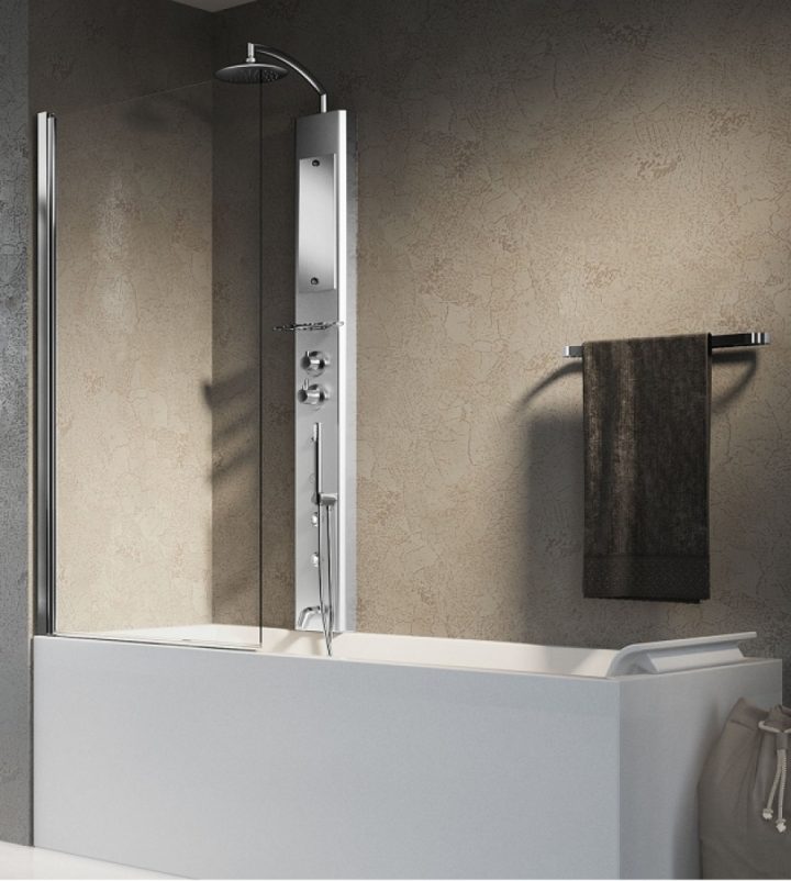 Colonne Think 2 Pour Baignoire – Mitigeur Mécanique pour Colonne De Douche Pour Baignoire