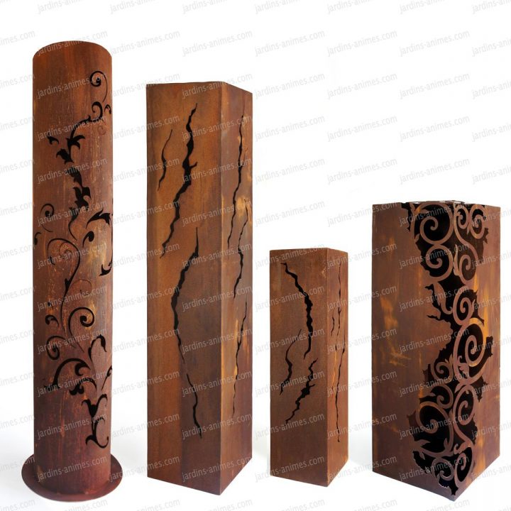 Colonnes Décoratives En Métal Pour Le Jardin – Objets Déco serapportantà Deco Metal Jardin Colonnes Décoratives En Métal Pour Le Jardin – Objets Déco serapportantà Deco Metal Jardin