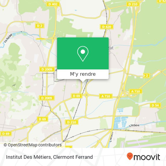 Comment Aller À Institut Des Métiers À Clermont-Ferrand En à Chambre Des Metiers Clermont Ferrand Comment Aller À Institut Des Métiers À Clermont-Ferrand En à Chambre Des Metiers Clermont Ferrand