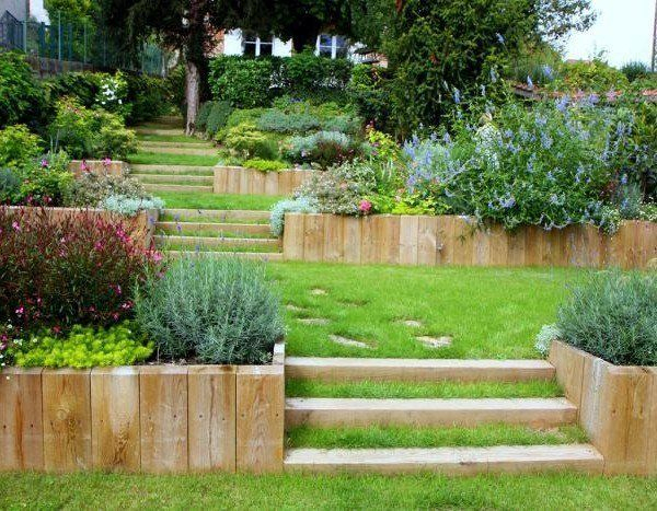 Comment Avoir Un Joli Jardin En Pente? Jolies Idées En avec Aménager Un Talus En Pente