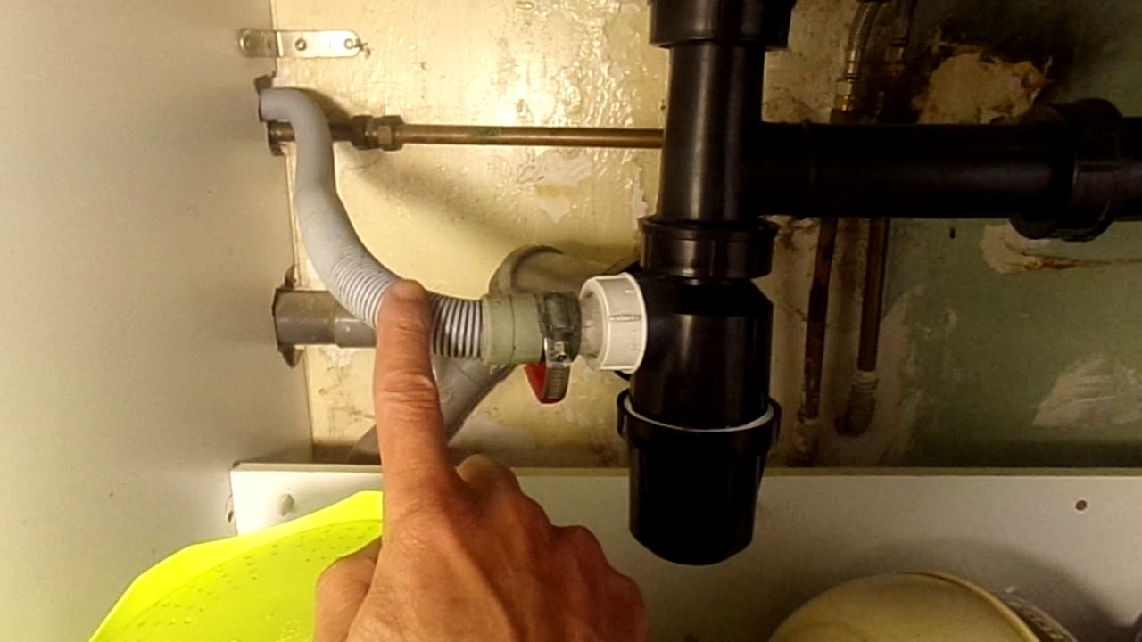 Comment Brancher La Vidange Du Lave Linge( La Meilleur Évacuation) concernant Brancher Lave Vaisselle Sur Robinet Evier