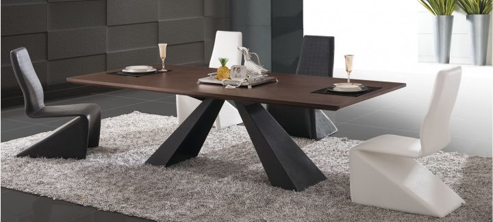 Comment Choisir Sa Table Pour Un Salon Design ? – Tartifume Deco tout Table Salle À Manger Design Pas Cher