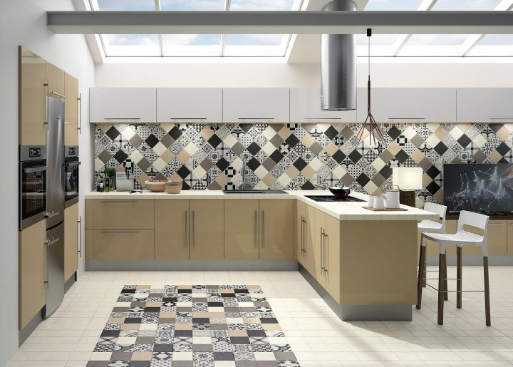 Comment Choisir Son Carrelage Adhésif Et Réussir Sa Pose ? avec Adhésif Pour Meuble