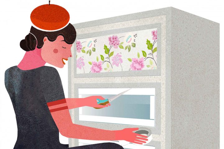 Comment Décorer Des Meubles Avec Du Papier Peint avec Papier Adhésif Pour Meuble Comment Décorer Des Meubles Avec Du Papier Peint avec Papier Adhésif Pour Meuble