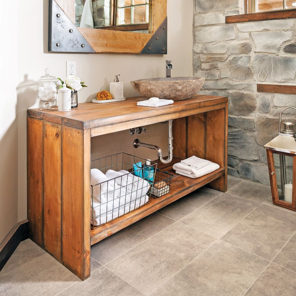 Construire Un Meuble De Salle De Bain