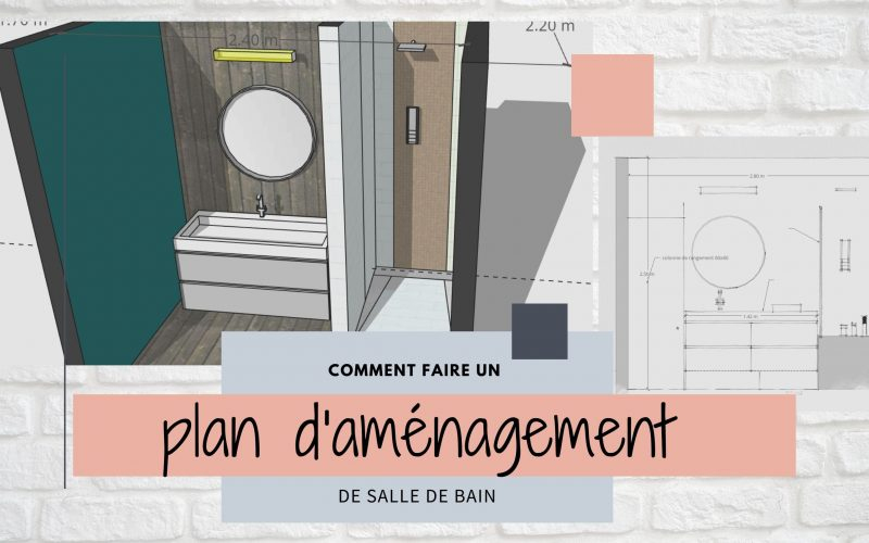 Comment Faire Un Plan Aménagement Salle De Bain? concernant Plan Salle De Bain 4M2