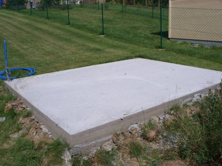 Comment Faire Une Dalle En Béton Pour Un Abri De Jardin encequiconcerne Faire Un Abri De Jardin