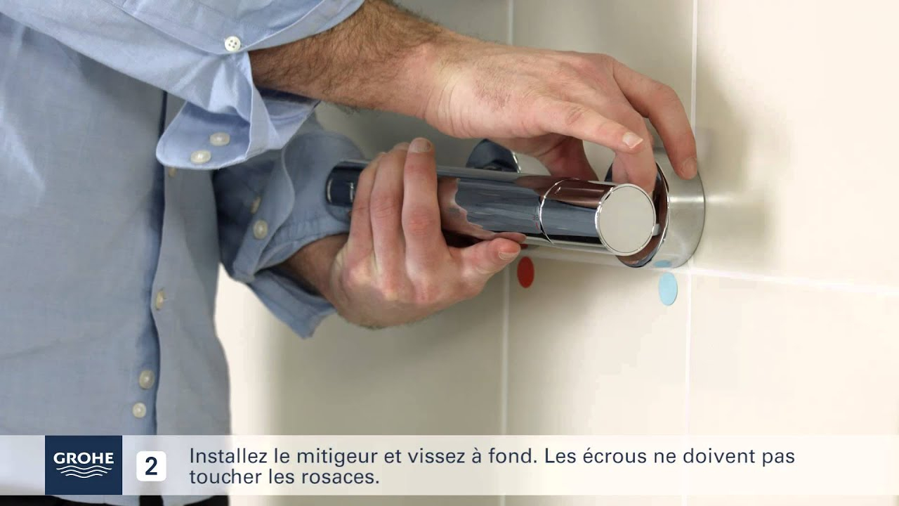 Comment Installer Facilement Un Mitigeur Thermostatique Douche ? tout Changer Un Robinet Thermostatique