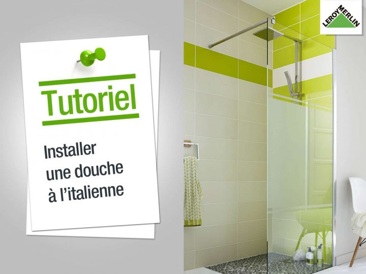 Comment Installer Une Douche À L'italienne ? | Leroy Merlin pour Étanchéité Douche À L Italienne