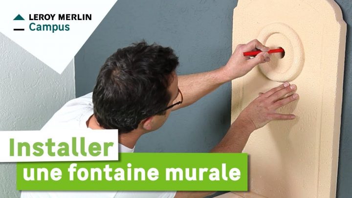 Comment Installer Une Fontaine Murale ? Leroy Merlin dedans Robinet Extérieur Décoratif Leroy Merlin
