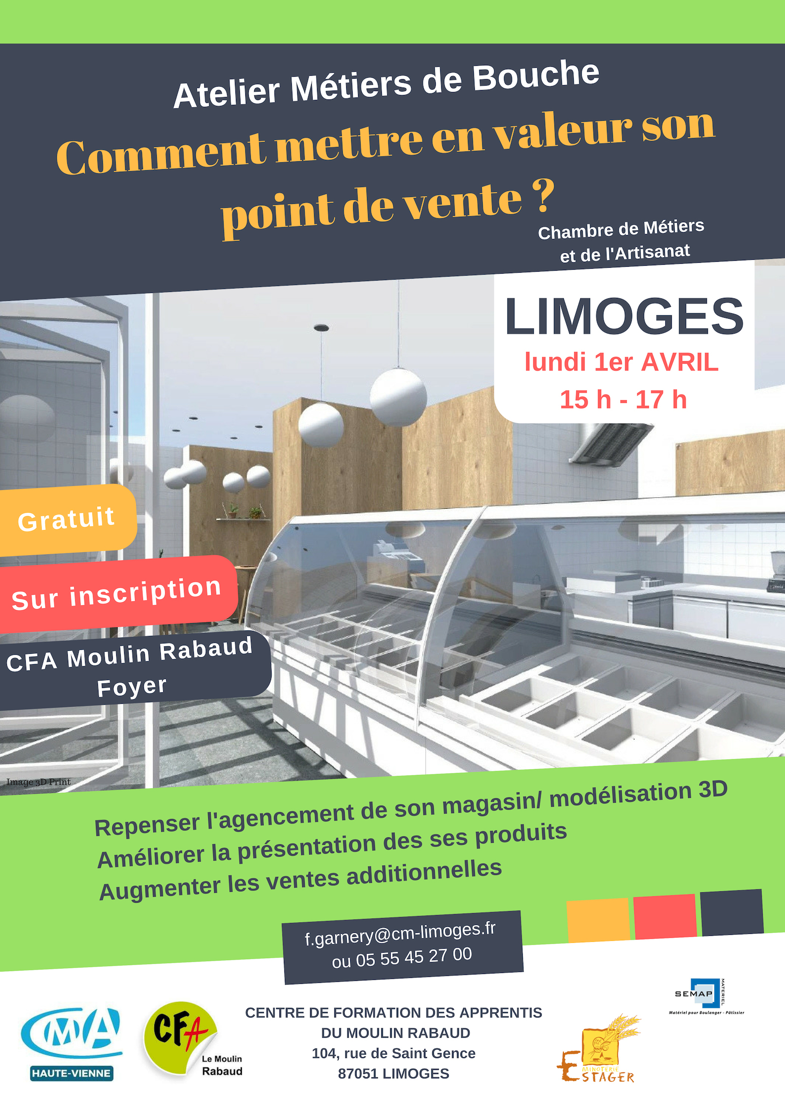 Comment Mettre En Valeur Son Point De Vente? - Les Artisans dedans Chambre Des Metiers Limoges