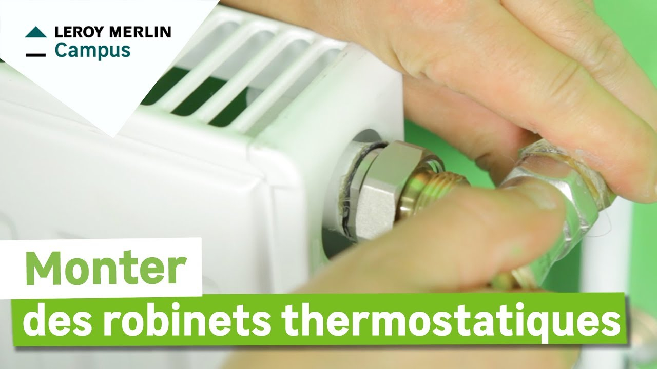 Comment Monter Des Robinets Thermostatiques ? Leroy Merlin pour Robinet Thermostatique Leroy Merlin