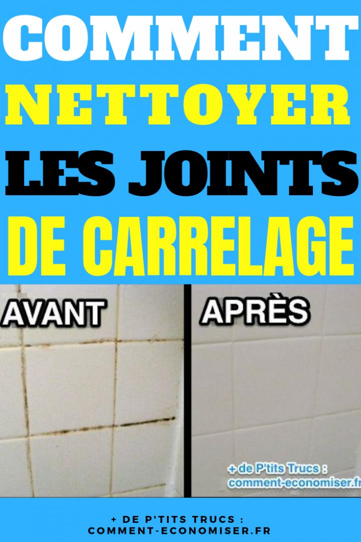 Comment Nettoyer Les Joints De Carrelage Avec Un Nettoyant à Comment Nettoyer Des Joints De Salle De Bain