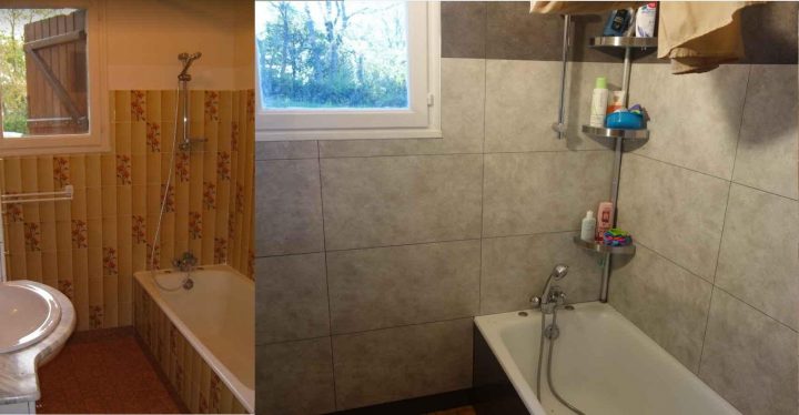 Comment Rénover Une Salle De Bain Avec Des Dalles Dumawall avec Plaque Renovation Salle De Bain