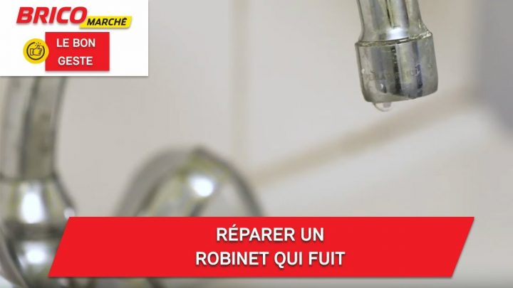 Comment Réparer Un Robinet Qui Fuit ? (Bricomarché) destiné Tete De Robinet Qui Fuit