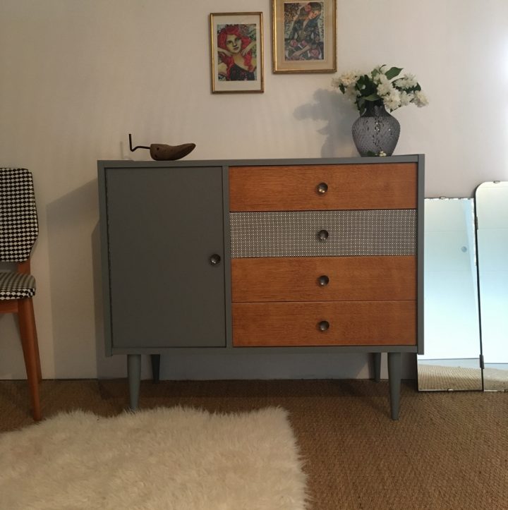 Commode Vintage Lucette – Meubles Vintage Relookés – Par à Meubles Vintages