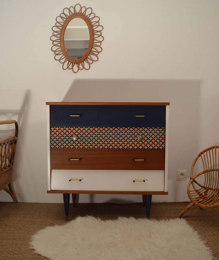 Commode Vintage Pétronille - Meubles Vintage Restaurés serapportantà Meubles Vintages Commode Vintage Pétronille - Meubles Vintage Restaurés serapportantà Meubles Vintages