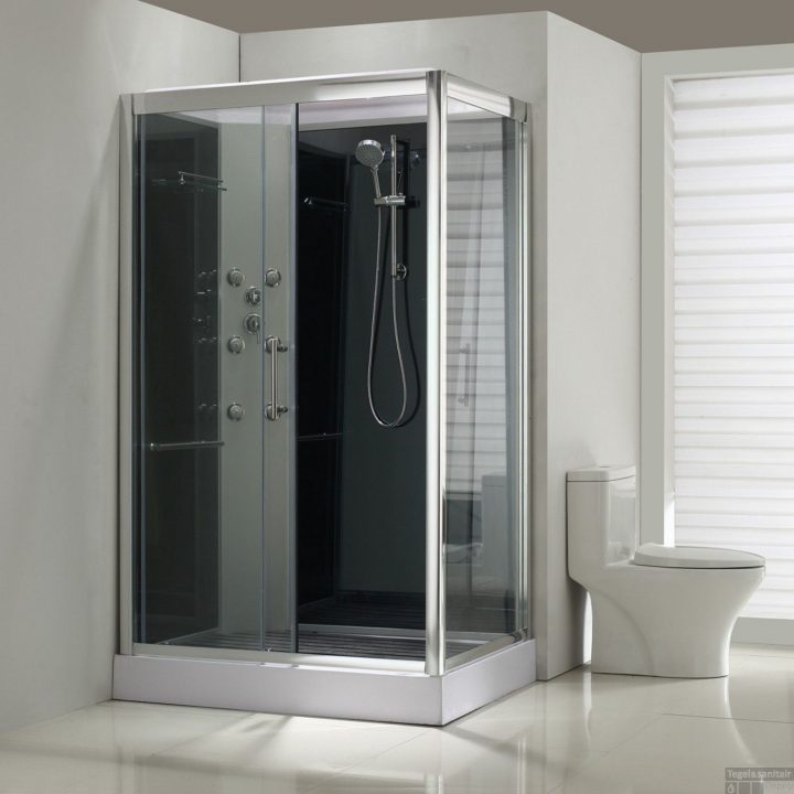 Complete Douchecabine Wiesbaden Sunshine 120X90X218 Cm 5Mm (Links) destiné Cabine De Douche Complete