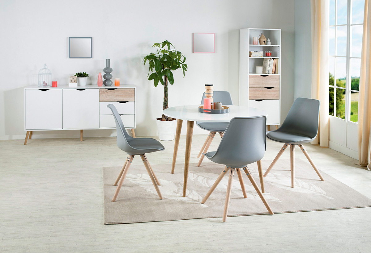 Composez Votre Salle À Manger Scandinave - Blog But concernant Meuble Salle À Manger But