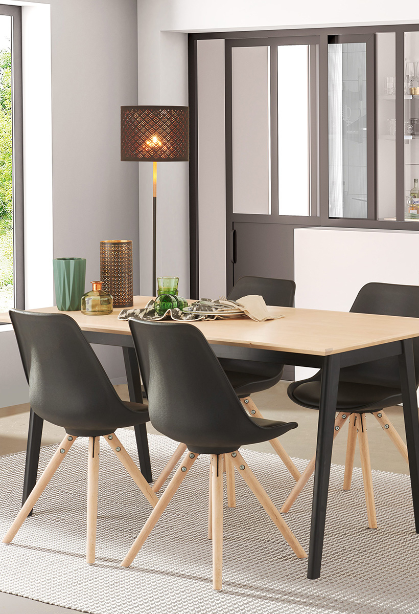 Composez Votre Salle À Manger Scandinave - Blog But intérieur Chaises De Salle À Manger But