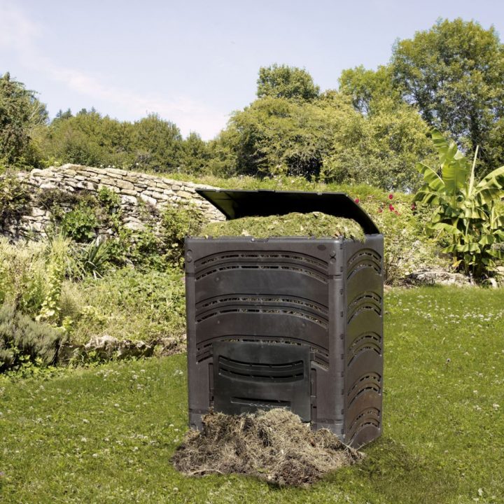 Composteur Compost' Eco 500 L Noir – Bellijardin Palette à Composteur De Jardin Composteur Compost' Eco 500 L Noir – Bellijardin Palette à Composteur De Jardin