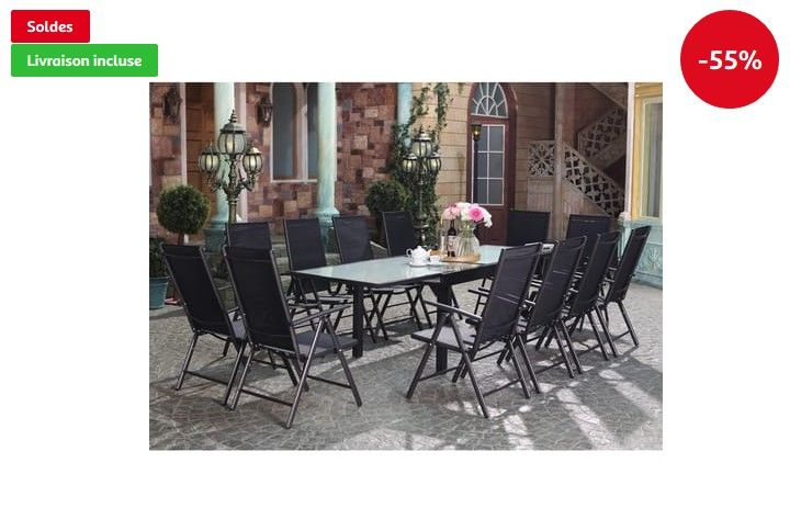 Concept Usine Brescia 12 Ensemble De Jardin Pas Cher serapportantà Table De Jardin Auchan Concept Usine Brescia 12 Ensemble De Jardin Pas Cher serapportantà Table De Jardin Auchan